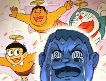 胖虎小夫任意门表情包图2