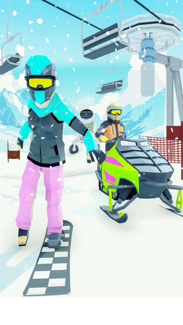 滑雪激斗赛和谐版图1