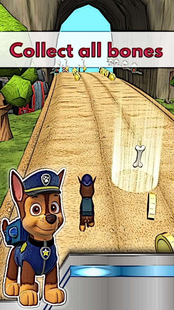 汪汪巡逻幼仔赛跑图1