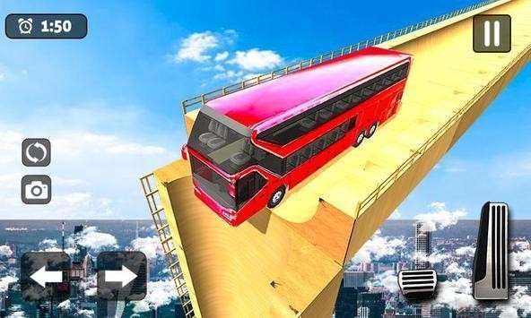 地铁巴士坡道特技模拟器图3