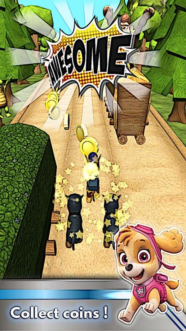 汪汪巡逻幼仔赛跑图2