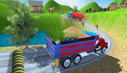 货物印度人卡车3D图1