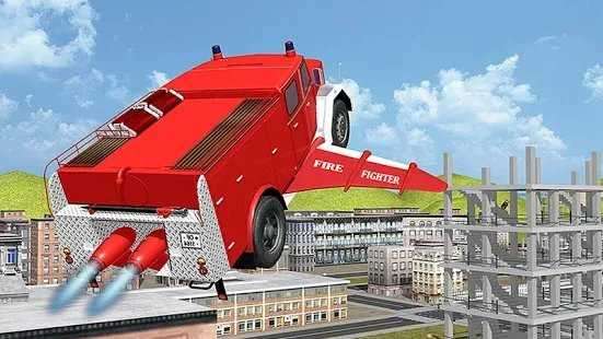 消防车3D模拟图1