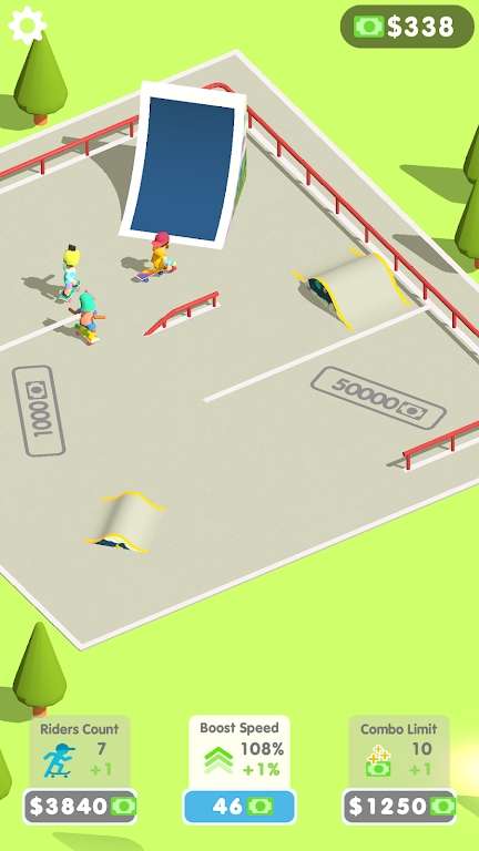 空闲滑板公园图2