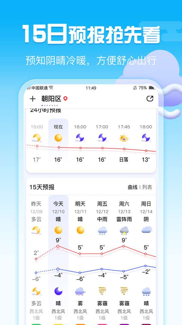 超准天气预报图2