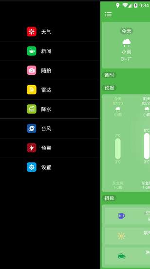 如东天气图1