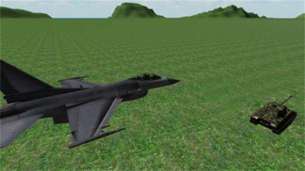 战斗机飞行模拟图1