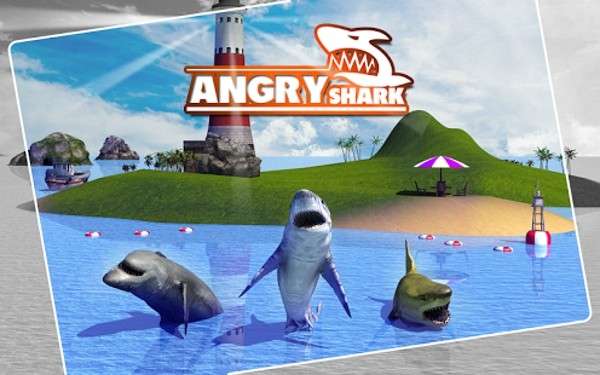 愤怒的鲨鱼模拟器图1