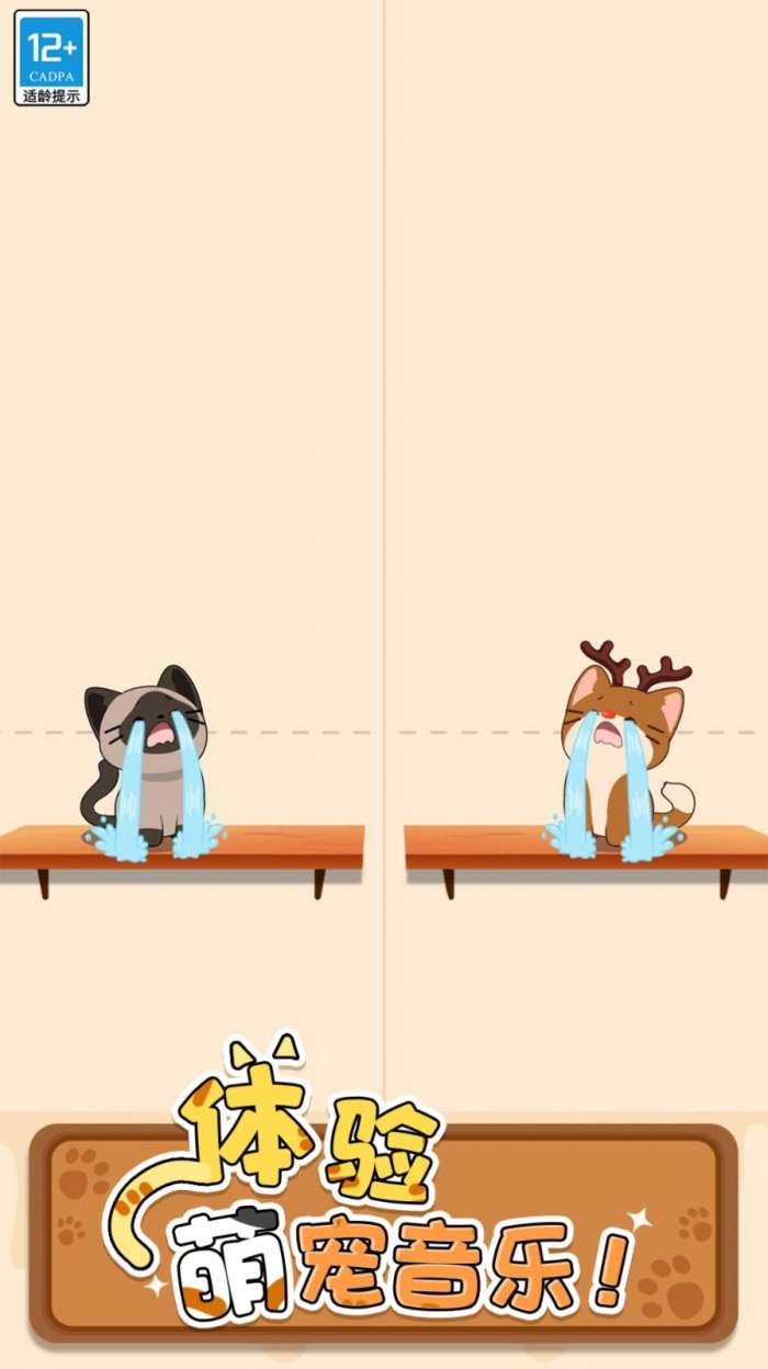萌猫爱音乐图1