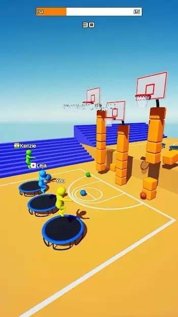 跳扣篮3d无限体力版图1