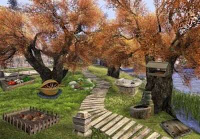 逃离秋天湖边小屋图3