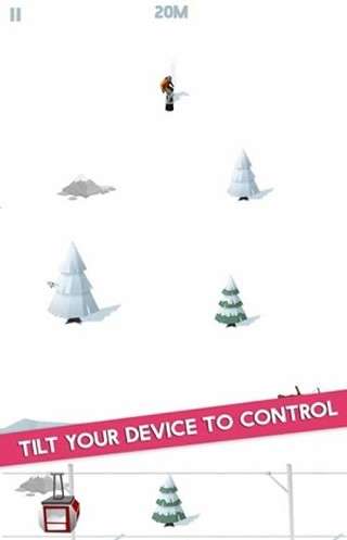 雪山急速滑雪图2
