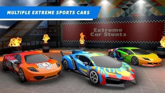 极限坡道赛车特技赛图2