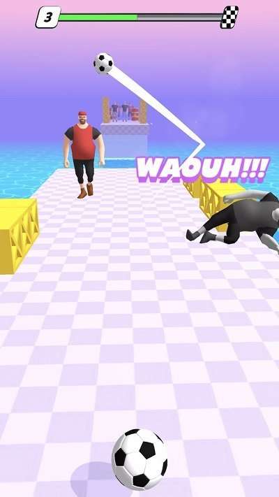 绘制射球图1