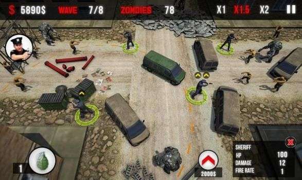 纽约警察僵尸防御3D和谐版图3