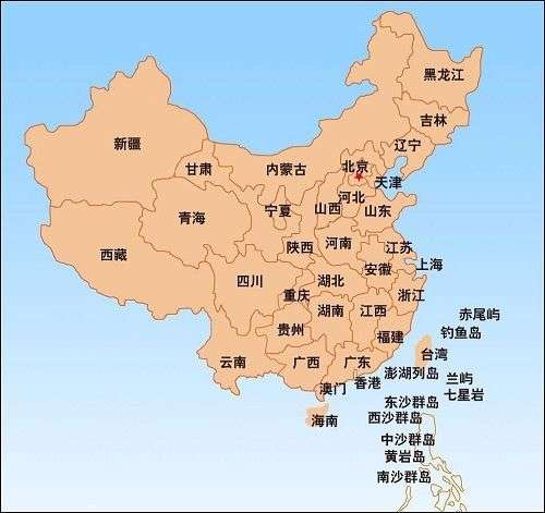 中国地图高清