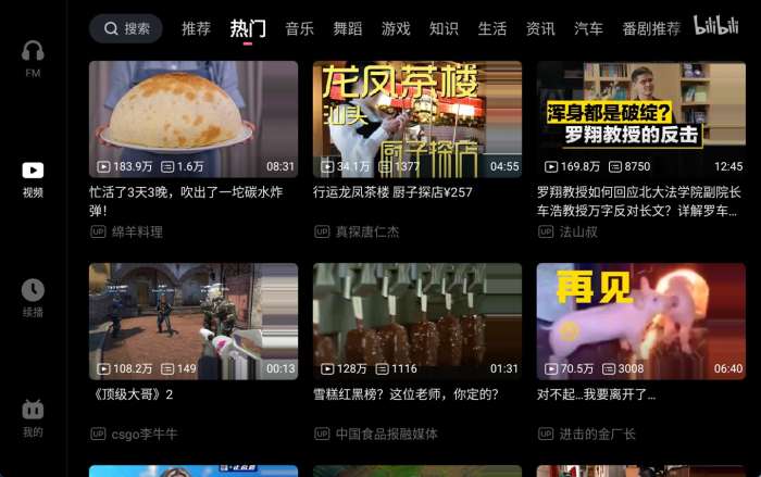 哔哩哔哩车机版图3