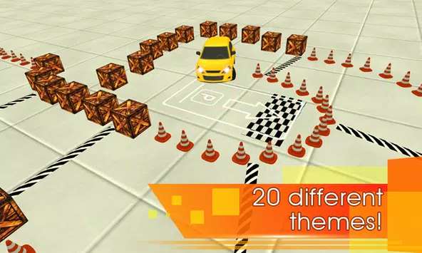 汽车游戏停车场3D图3