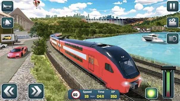 3D城市火车模拟最新版图3
