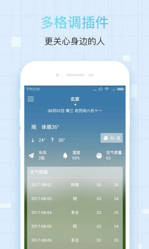 桔子天气最新版图4