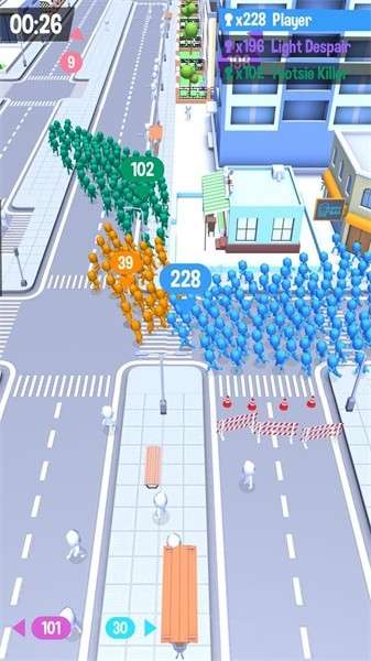 拥挤城市3D版图2