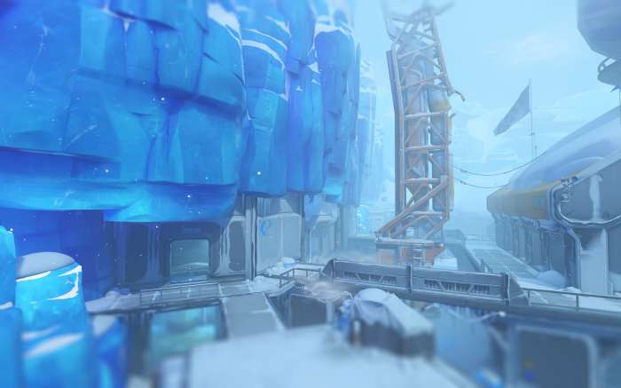 守望先锋雪国仙境图4