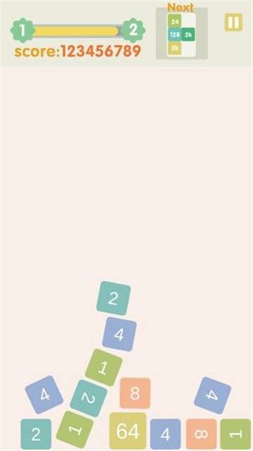 不稳定的2048游戏图3