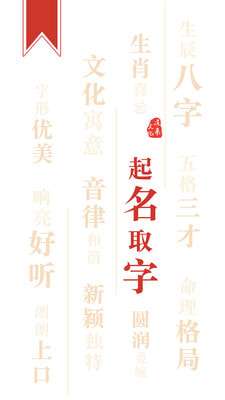 起名取名字大师图1