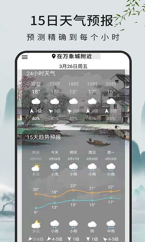 一毫天气预报安卓版图2