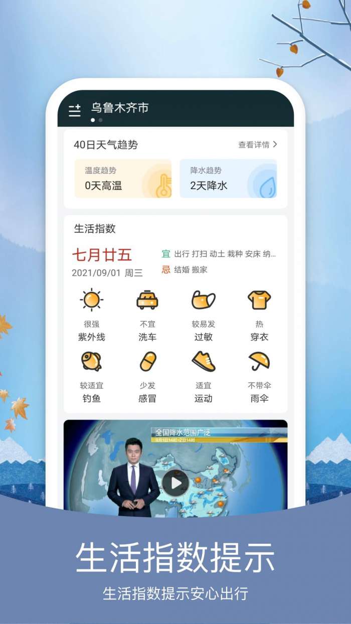 橘子天气安卓版图2