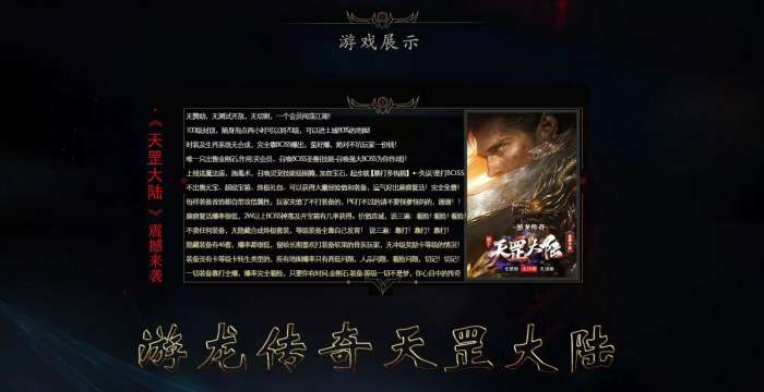 游龙传奇天罡大陆图5