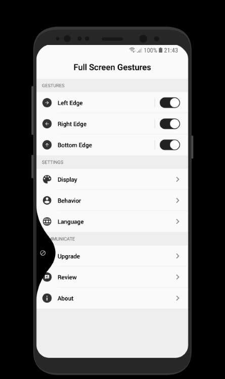 全面屏手势Full Screen Gestures图1