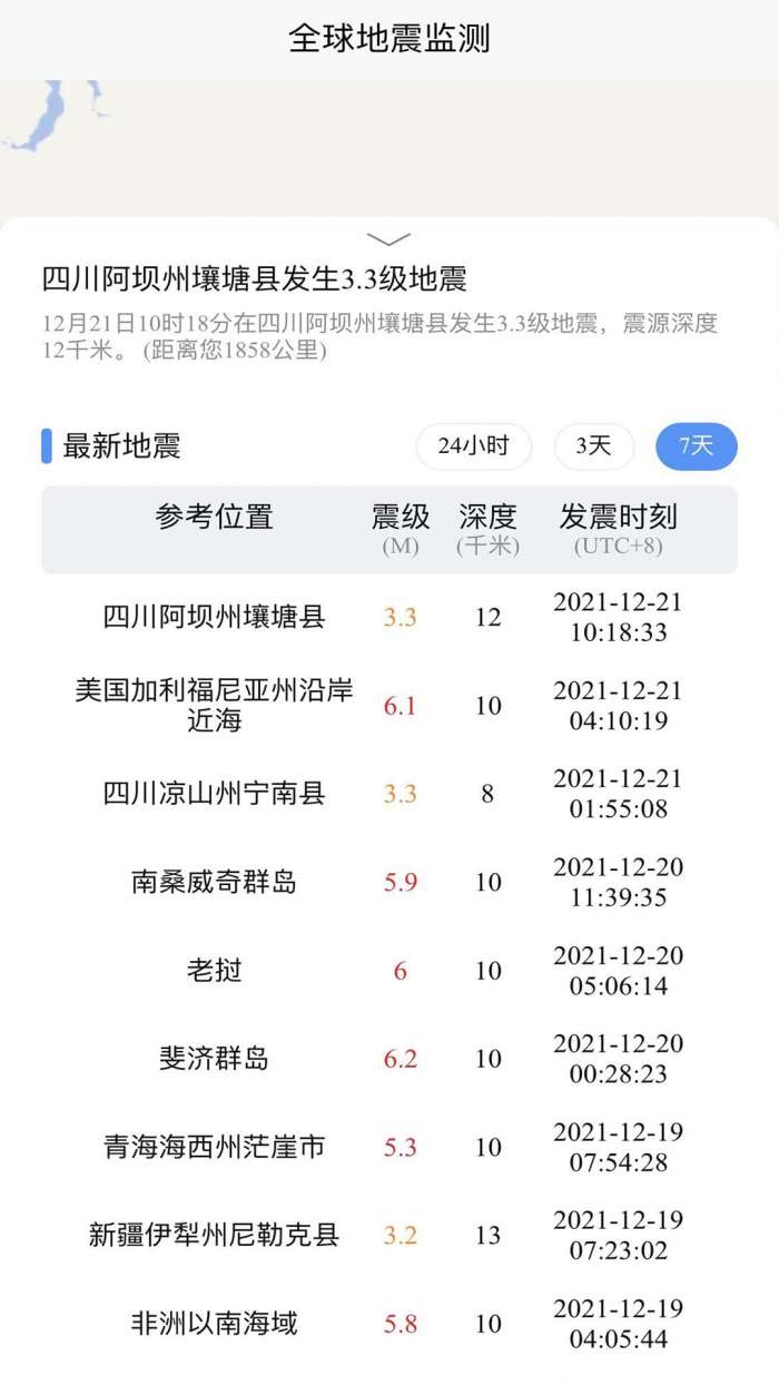 全球地震监测软件图2