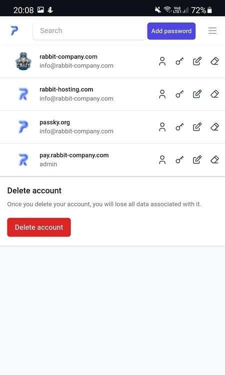 Passky密码管理图3