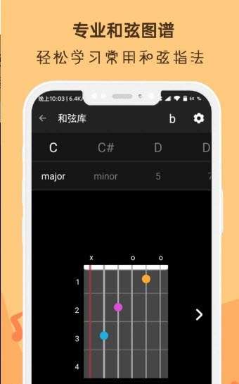 晴天吉他调音器手机版截图