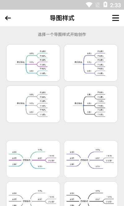 全能思维脑图最新版图2